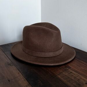 Uniqlo Brown Wool Fedora – Unisex – Size M